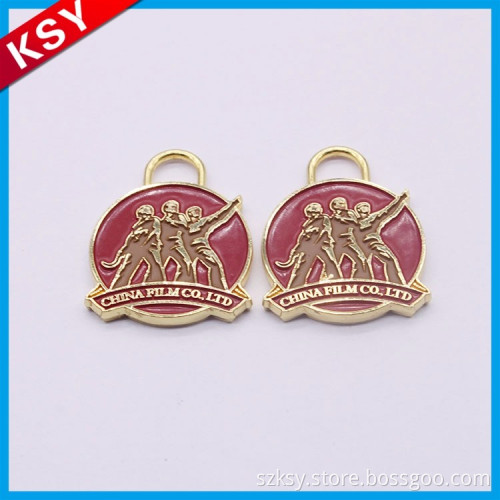 Chinese New Product Factory Price Name Plate Bag Accessories 3D Metal Brand Logo For Bags